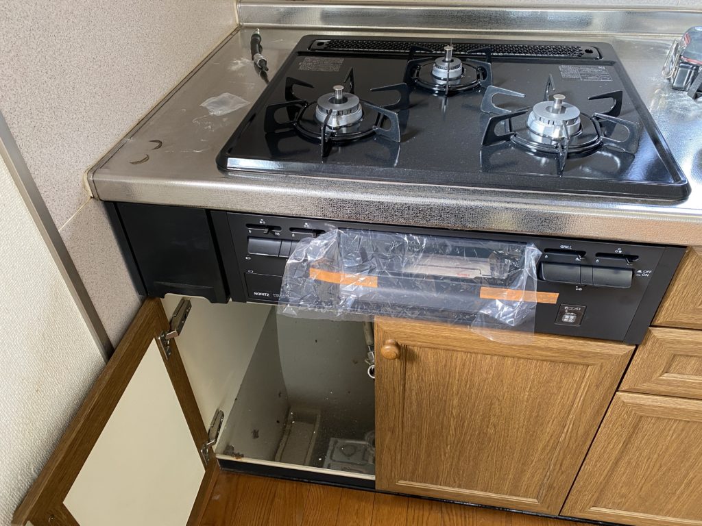 レンジフード・ガスコンロ交換