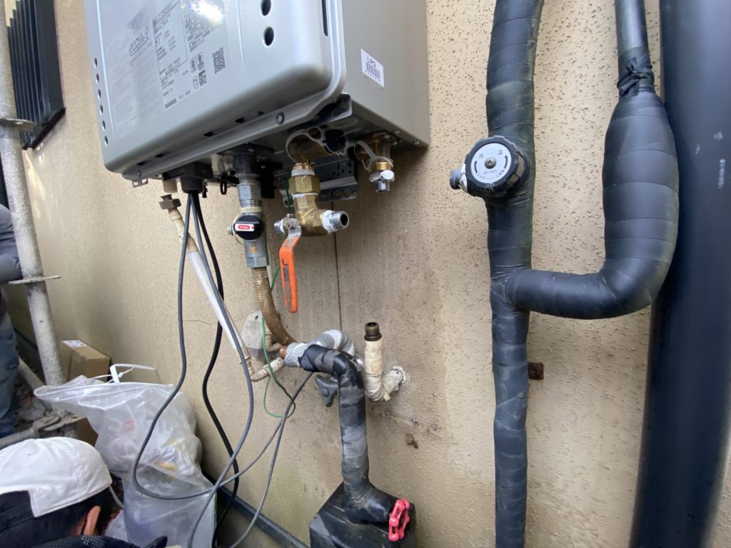 ガス給湯器交換